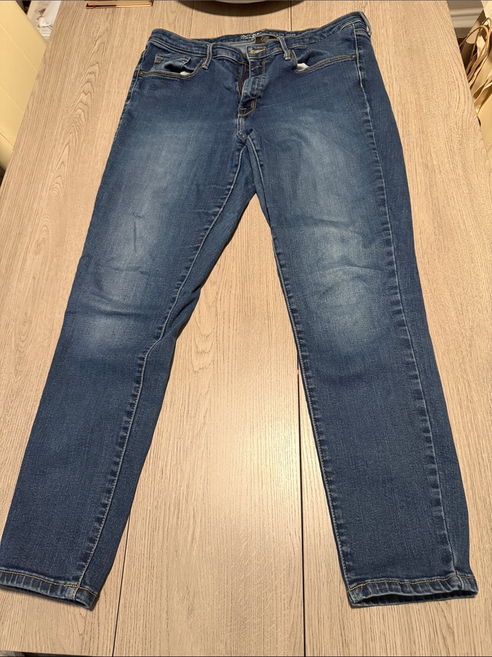 Mossimo Supply Co. Women's Skinny Jeans in Medium Blue